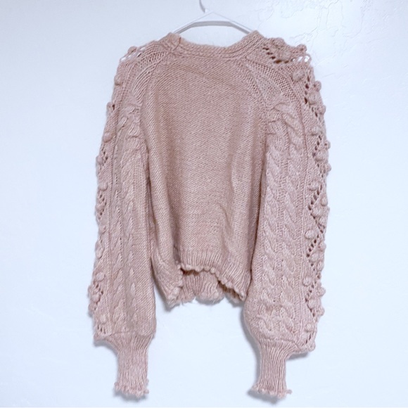 Zara KNIT CARDIGAN WITH GEM BUTTON - Picture 10 of 15
